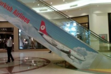 Advertising Fail - Escalator Wrap