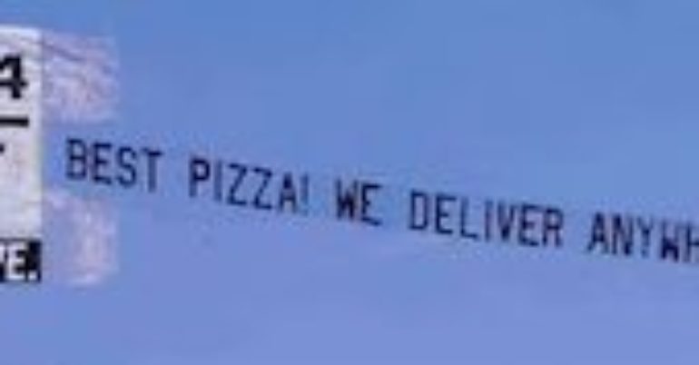 Aerial Advertising Banners