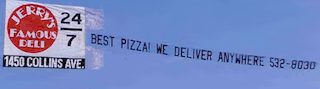 Aerial Banner Tow Ad