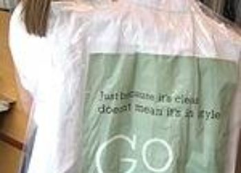 Dry Cleaning Bag Advertising