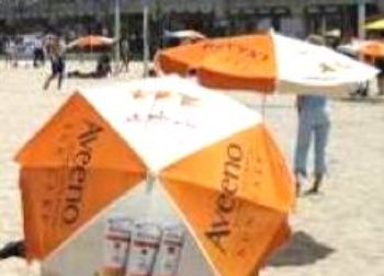 Beach Umbrella Advertising