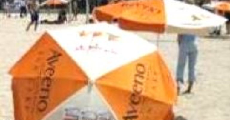 Beach Umbrella Advertising