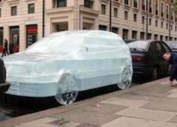 Ice Sculpture Advertising