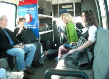 Airport Shuttle Advertising