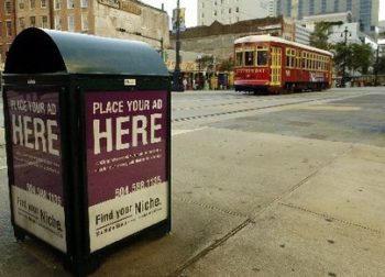 Trash Can Advertising