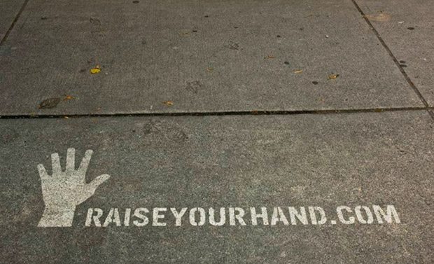 power wash sidewalk advertising