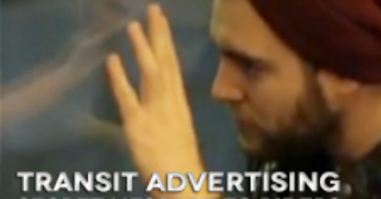 New Transit Advertising Sends Secret Audio Messages to Passengers