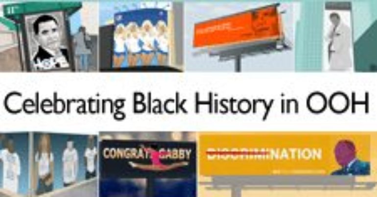 African Americans Celebrated in Outdoor Advertising