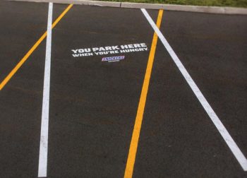 Parking Stripe Advertising