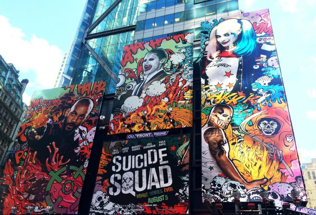 Suicide Squad using OOH