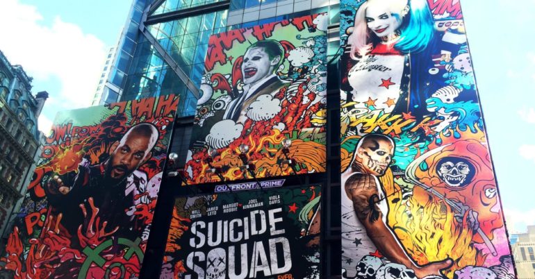 Suicide Squad using OOH